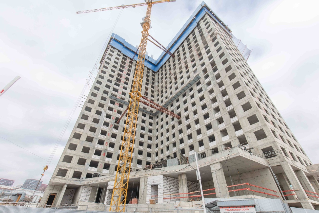Фото хода строительства ЖК AIST RESIDENCE