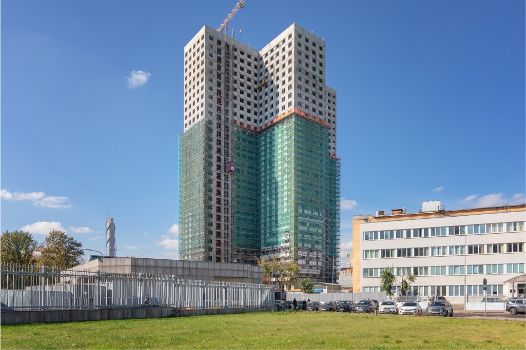 Фото хода строительства ЖК AIST RESIDENCE