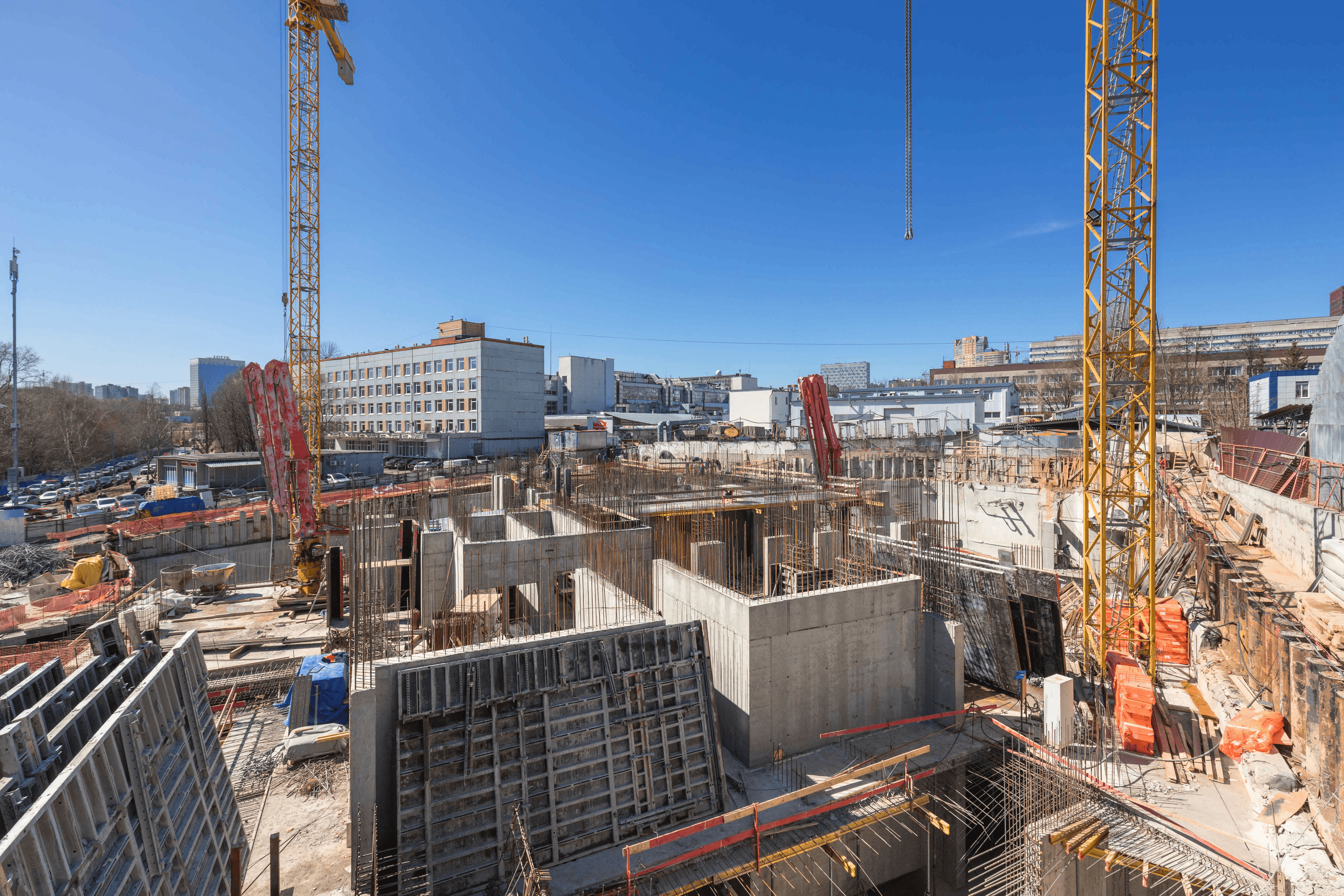 Монолитные работы в AIST RESIDENCE перешли на новый уровень