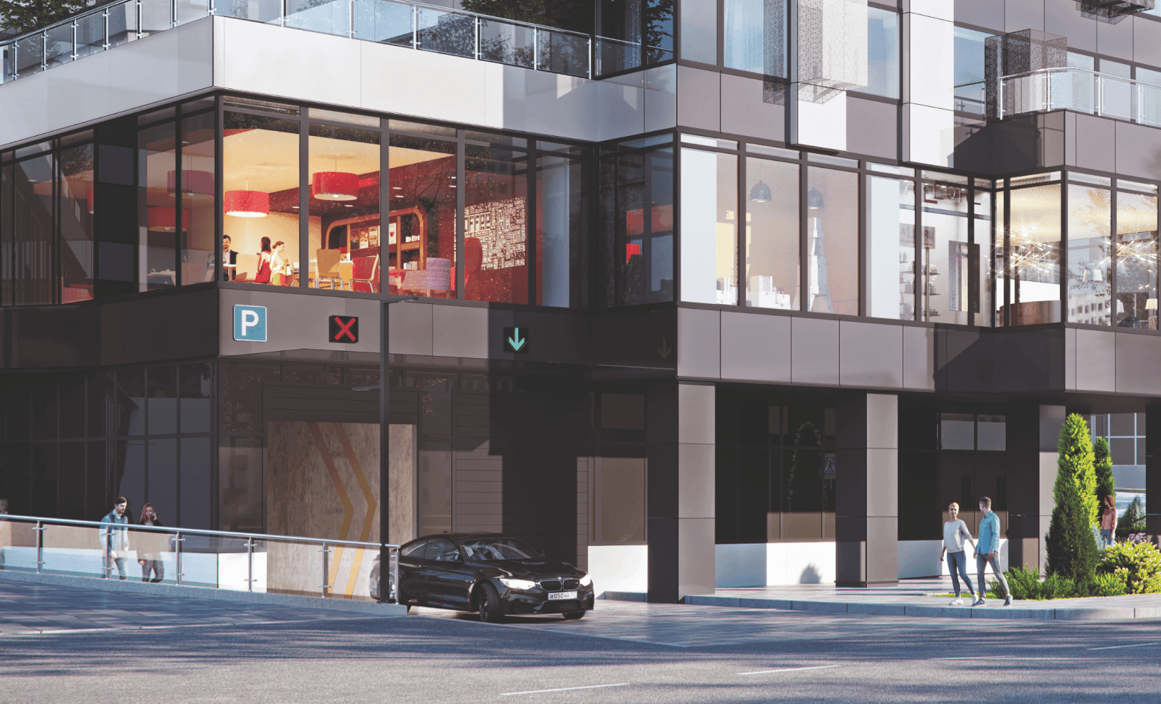 Паркинг и кладовые