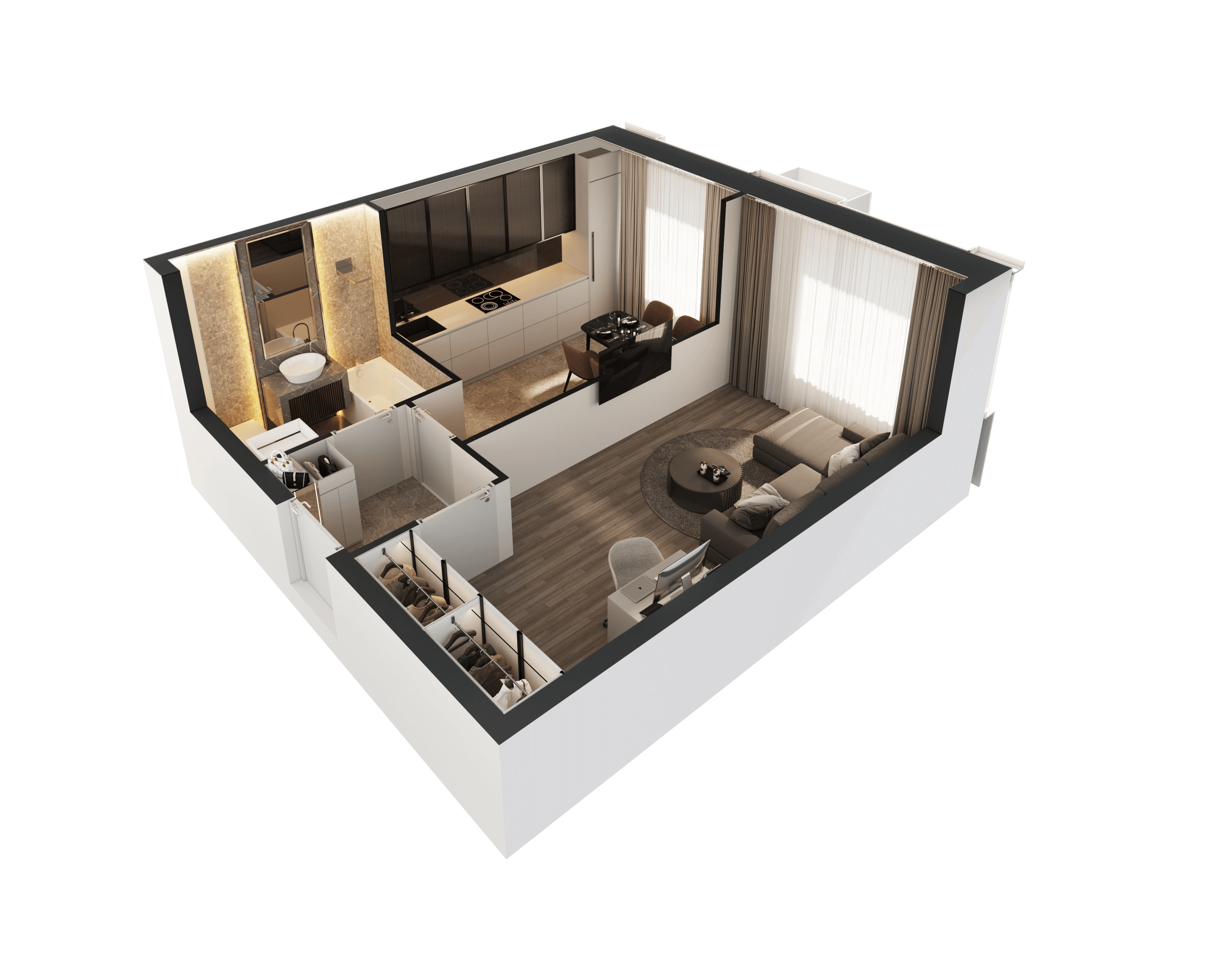 Планировки апартаментов AIST RESIDENCE в тренде спроса.