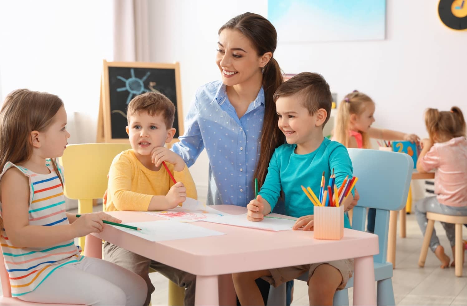 6 детских садов в пешей доступности