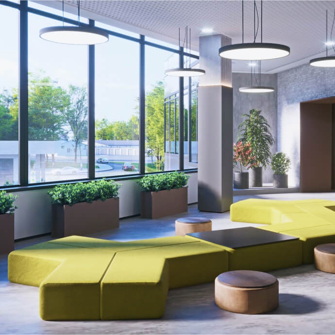 Авторский дизайн лобби, изображение 1