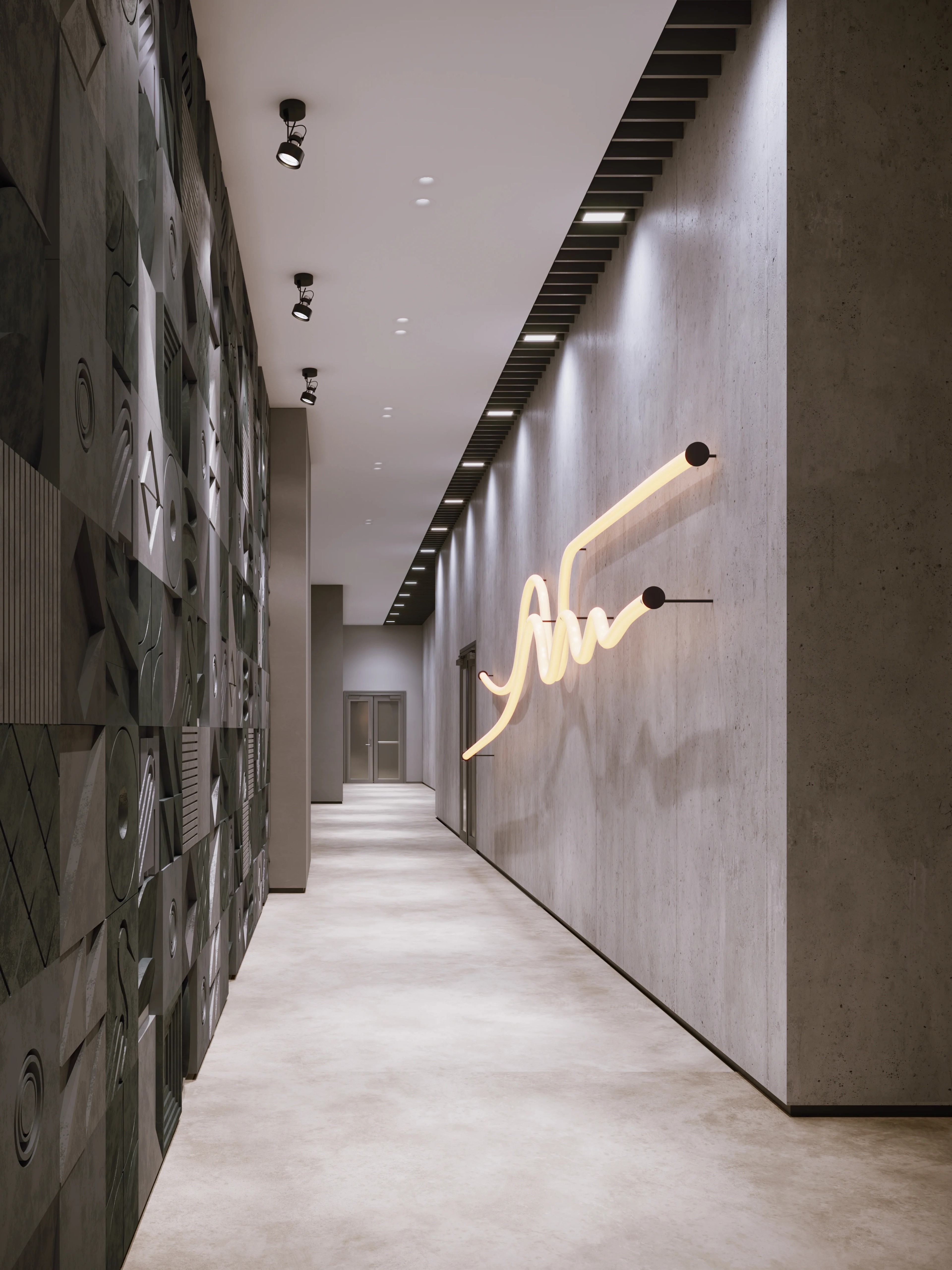 Авторский дизайн лобби, изображение 4