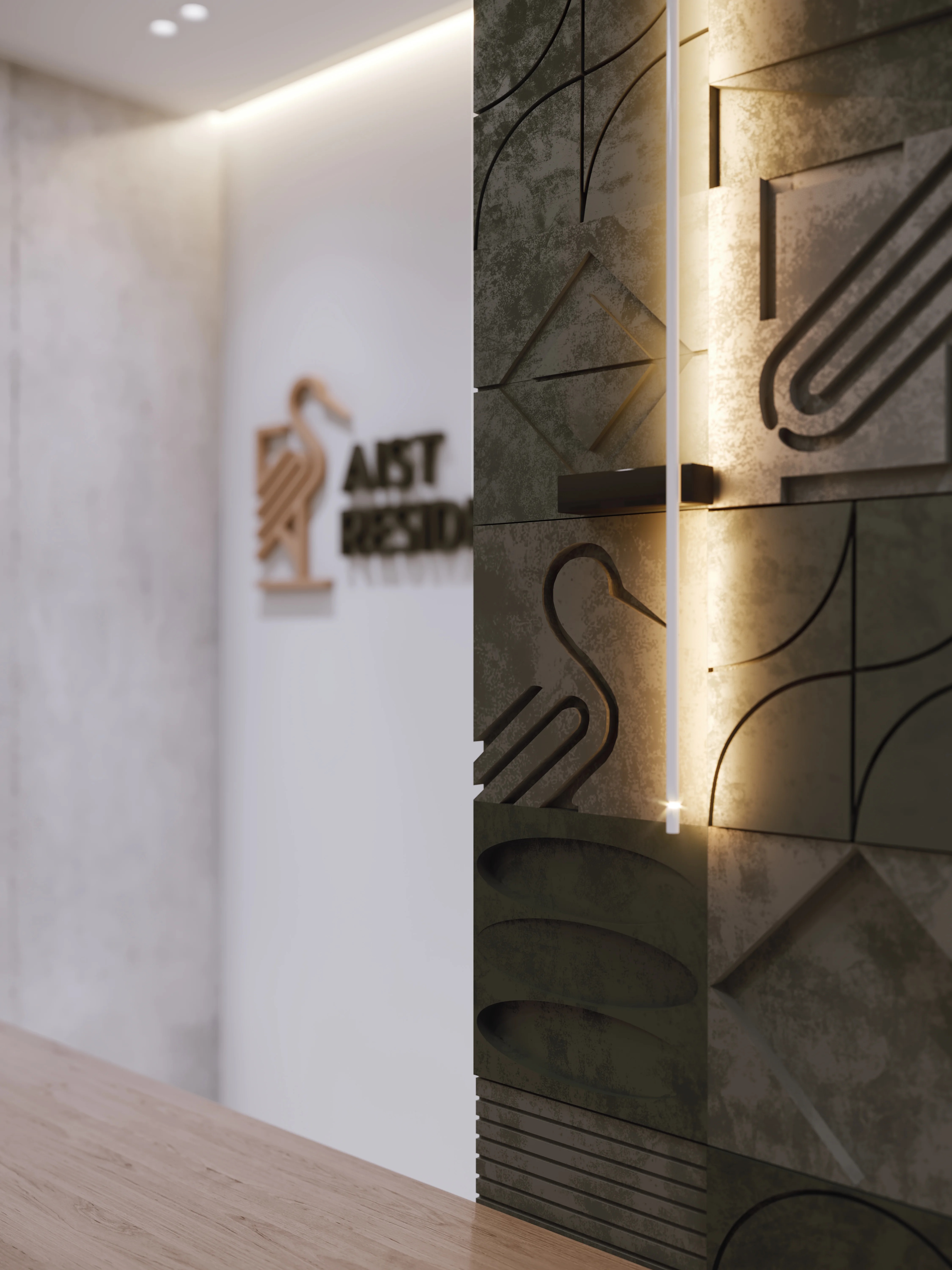 Авторский дизайн лобби, изображение 8