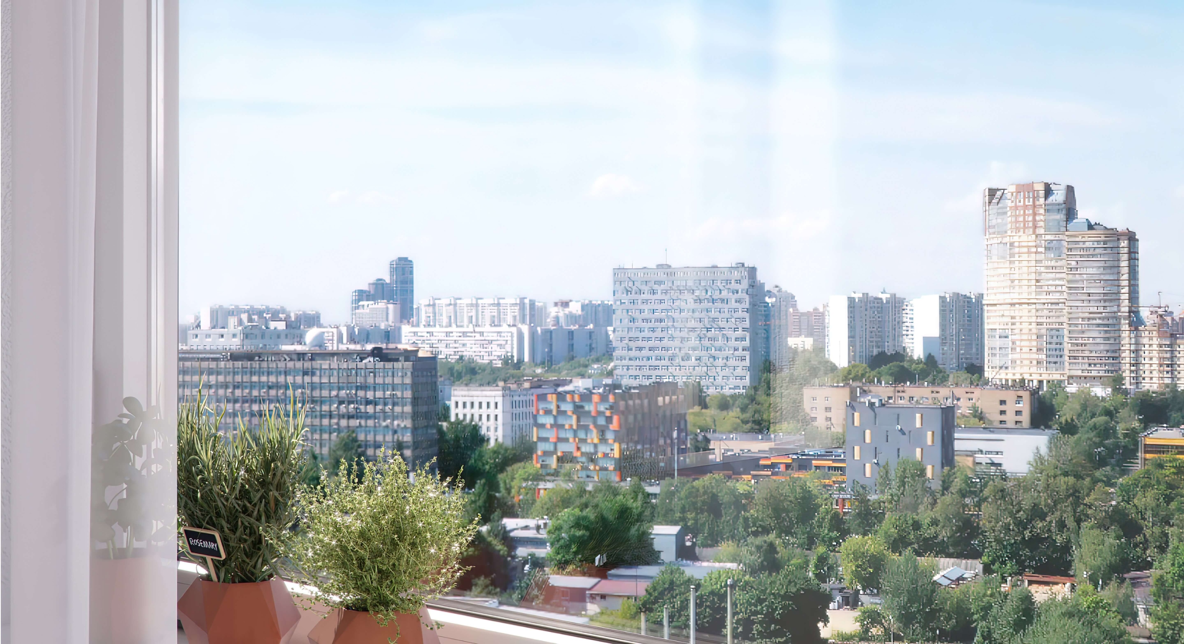 Вид из окна AIST RESIDENCE