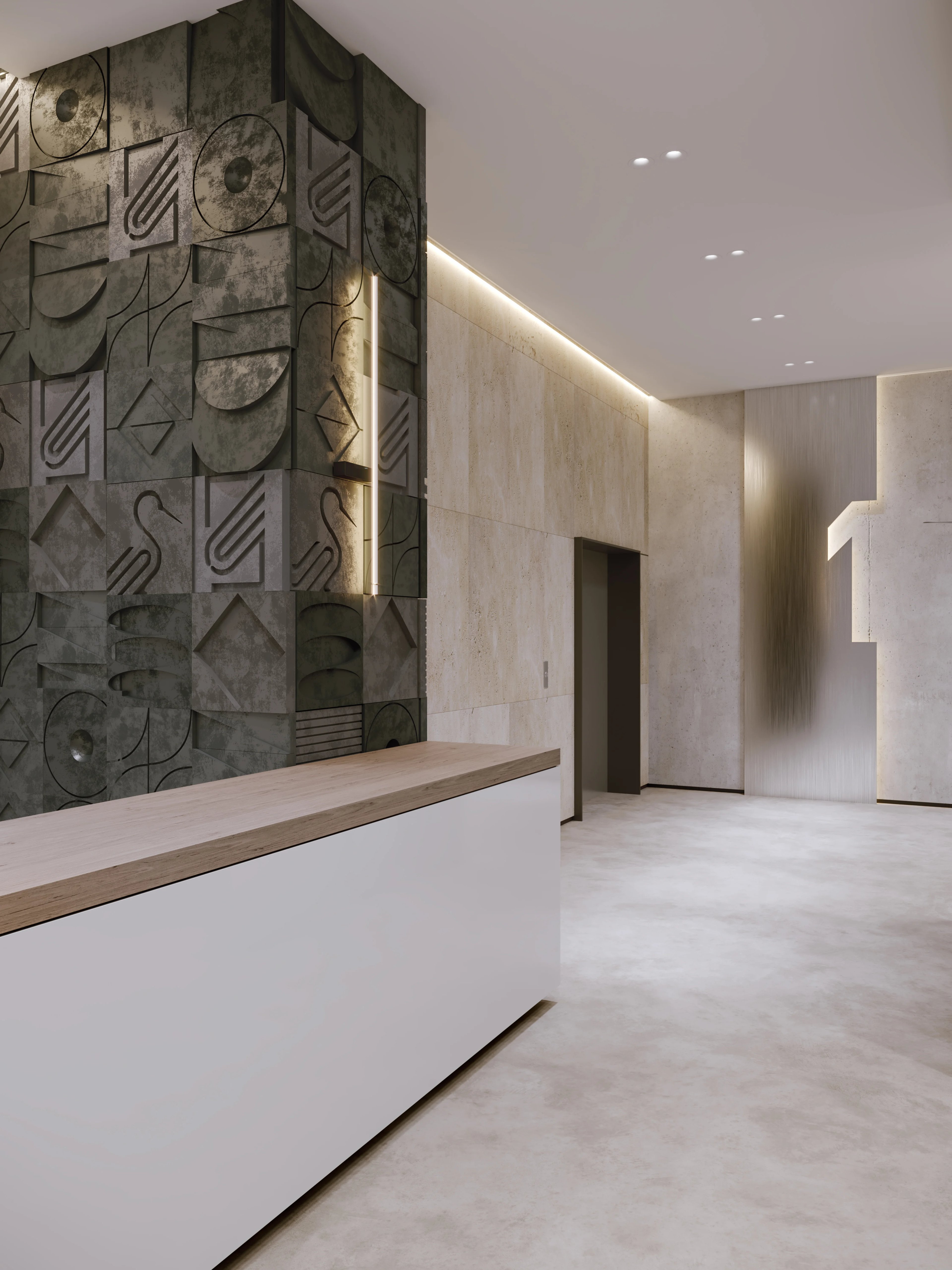 Авторский дизайн лобби, изображение 21