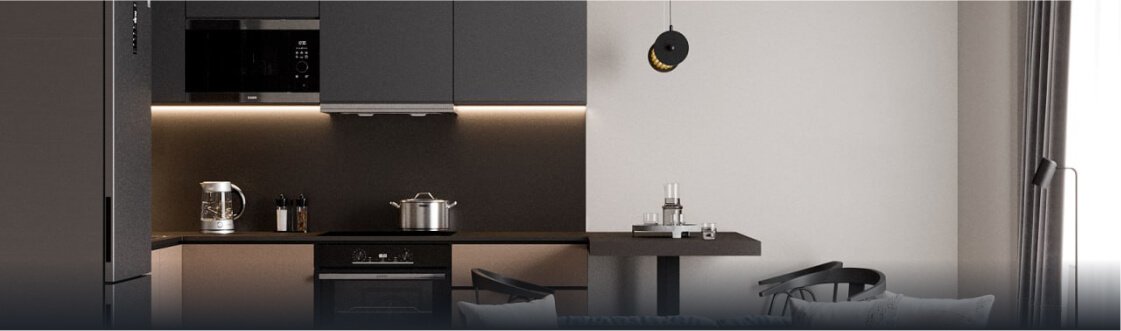 Акцент синего