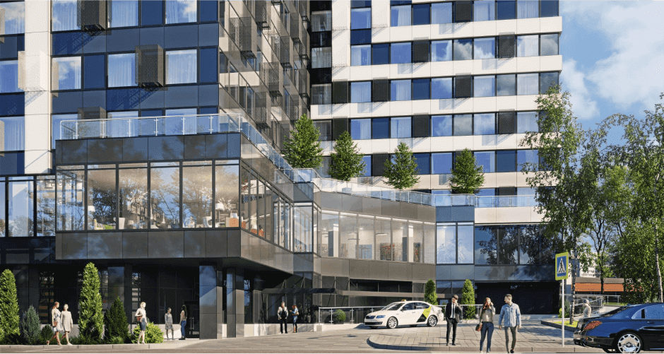 Внешний вид здания AIST RESIDENCE