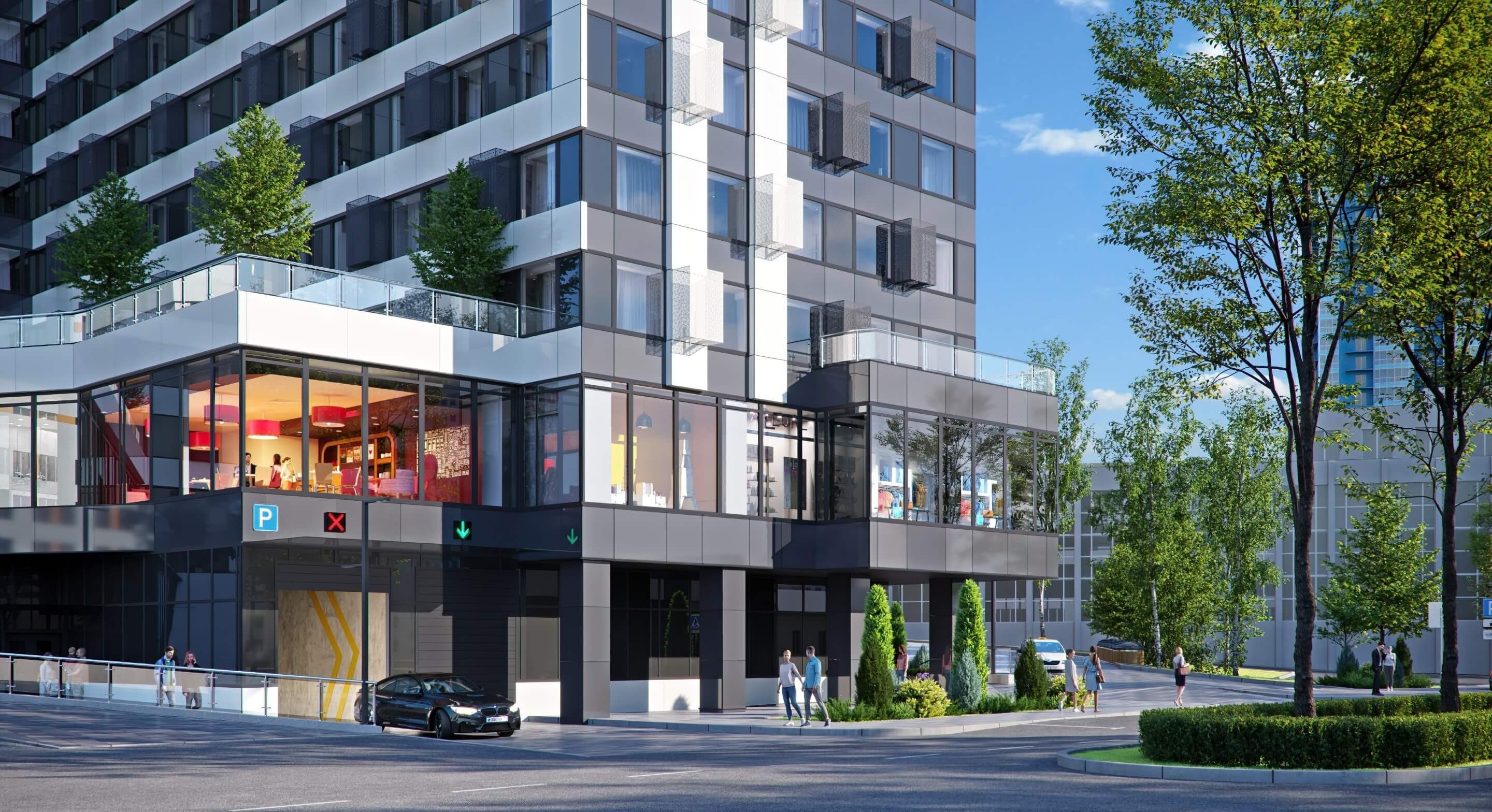 Инфраструктура AIST RESIDENCE