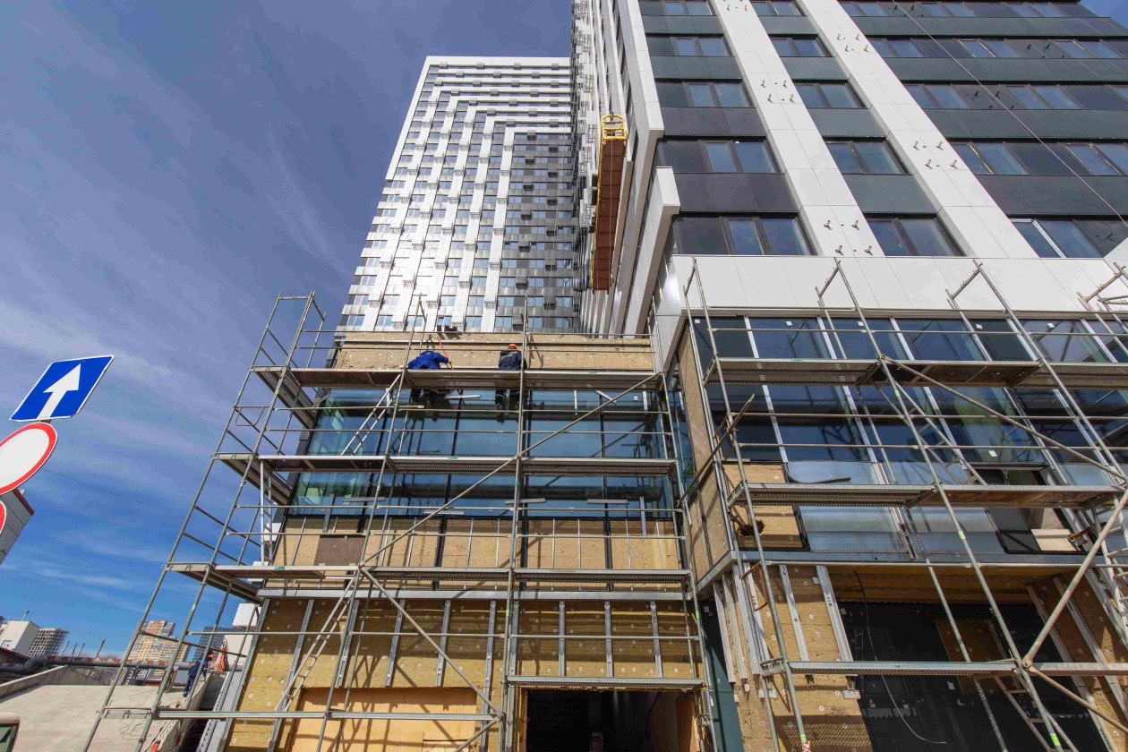 Фото хода строительства ЖК AIST RESIDENCE